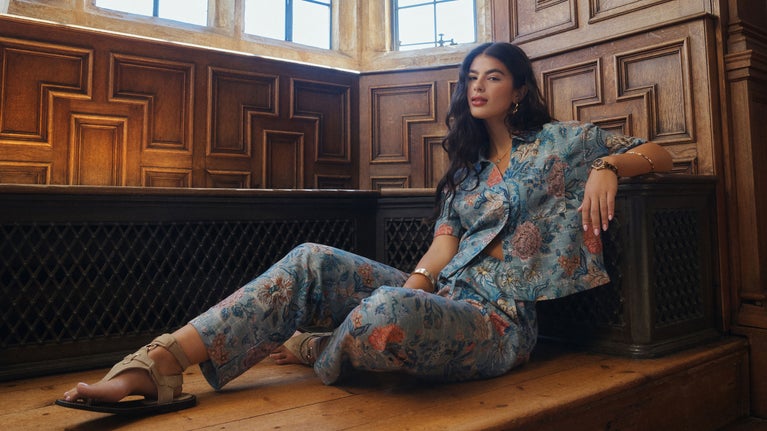 Modelling at Montacute House, Somerset